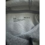 Under Armour  Women’s Medium Gray Short Sleeve Hoodie Pullover Logo Photo 2