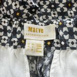 Anthropologie Maeve Callahan High Waist Wide Leg Blue Printed Pants Size 6 Photo 2