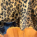 Bebe  Leopard Print Fully Lined Coat W/Matching belt /Pockets Sz XS -EUC Photo 10