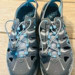 Eddie Bauer Gray and Blue Outdoor Water Sneakers Photo 1