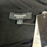 Premise Small Black Brass Studded Embellished Bodycon Dress NWT Cocktail Party Photo 7