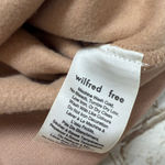 Wilfred  Free XS Nude Beige “FREE” extra Small Crew Sweatshirt Neck Photo 6