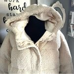 Good American Faux Shearling Cocoon Puffer Jacket Size XL Photo 5