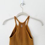 Free People [ Movement] Mustard Happiness Runs Seamless Ribbed Crop Tank Top M/L Photo 8