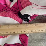 Rafaella Vibrant Pink Floral Button-Front 3/4 Sleeves Jacket Top (1079) Photo 11