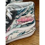 Vans Grey With Hawaiian Print Old Skool Hi tops. Men’s 6.5. Women’s 8. Photo 3