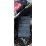 Bebe  Rose Floral Corset Top Size 0 Collar Black Soft Goth Fairy Grunge Baddie Photo 4