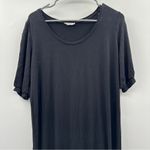 RTR Ingrid & Isabel Black Short Sleeve Stretchy Jersey Knit Maxi Dress Sz XS Photo 1