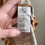 Anthropologie ✨  Maeve Windham Tiger Striped Henley Top Small Photo 8