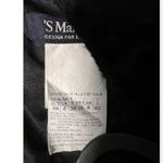 Max Mara NEW Black high waisted Velvet lined A-Line Mini Skirt size US 6 EU 38 Photo 3