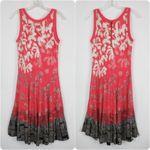 Nic+Zoe Terrace Twirl Fit & Flare Knit Dress Women’s Size Small Photo 2