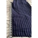 Soprano  NWT‎ Wide Leg Navy & White Pin Stripe Palazzo Pants Sz L Photo 8