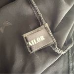 Gogo Tailor Women's Sheer Black Blouse Size Large Goth Punk Indie Photo 3