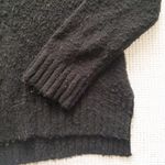 Olivaceous Black Turtleneck Sweater Photo 2