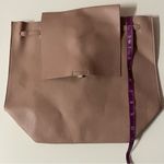 Francesca’s Nudish Blush Pink Lightweight Soft Faux Leather BackPack NWT Photo 7