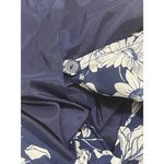 Likely Ann Taylor Cowl Neck Drawstring Sweatshirt Long Sleeve Pullover Navy Blue Medium Photo 8