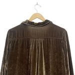 CP Shades Teton Tunic Size XS Brown Velvet Lagenlook Flowy Boho Top Made in USA Photo 9