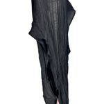 NWT Crystal Comfort Black Rayon Midi Classic Swim Coverup Dress Resortwear Sz XL Photo 7