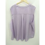 Evri Womens Tank Top Size 3X Pastel Purple Sleeveless V Photo 1