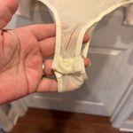 Lulus  Womens Bodysuit Size L Long Sleeve Floral‎ Textured Surplice Bridal Shower Photo 3