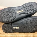 Alegria Kylie Night Boots Black and Gray Plaid Panel Lace Up Boots Size 37 Photo 8