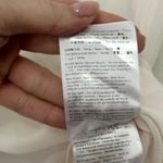 Valentino Sz 44 100% Silk Ivory Tank Top Blouse Chiffon Sheer White Size M Photo 10