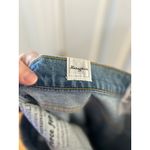 Frank & Eileen  Monaghan Cropped Raw Hem 90s Light Blue Jeans Photo 5