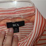 BCX πππBOGOHO πππβTie Front Sheer Button Down Blouse Photo 6