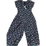 Per Se Vintage women’s floral jumpsuit wide legs VNeck sz 16 cottagecore 90s Photo 5