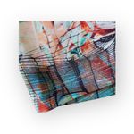 new Ostwald Helgason ➤ Haute Couture Edgy Silk Rip Print Asymmetrical Dress ➤ XS Pink Photo 6