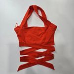 superdown Elva Halter Tie Top in Poppy Photo 2