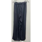 Marine layer  Wide Leg Pants Womens Size Small Grey Tencel Belted Paper Bag Photo 1