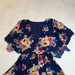 Women's Floral Print Flowy Playsuit Romper Size X Photo 3