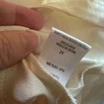 Towsen Jive top 100% Silk, transparent mesh and high low detail off white medium Photo 5