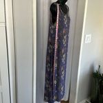 REVERSABLE CHIFFON MAXI SHIFT DRESS Sz S/M Size M Photo 2