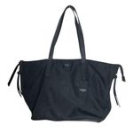 Botkier  New York Black Bond Tote Nylon Faux Leather Trim New Photo 1