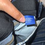 Apt. 9  Stretch Acid Wash Dark Denim Mid Rise Cuffed Midi Short Size 8 Photo 8