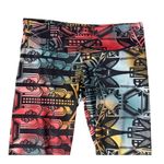 Onzie  Rainbow Geometric Abstract Low Rise Leggings Hot Yoga Pants Size S/M Photo 3