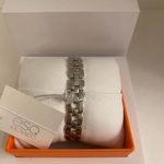 Movado Bangle Watch NIB Silver Photo 2