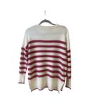 Lilly Pulitzer Quince Sweater love & sunshine red & white Sz small Photo 1