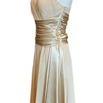 Adrianna Papell Silk Draped Surplice Wrap Cocktail Dress Vintage 90’s Photo 4