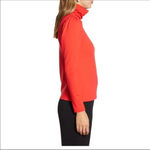 Rachel Parcell Puff Sleeve Turtleneck Sweater Top Photo 1