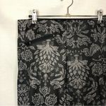 Athleta Black Damask Print Straight Leg Snowboard Pants 14 Photo 2