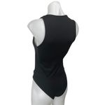 ZARA  Women's Black Purple Cutout Sleeveless Racerback Bodysuit Tank Top Size M Photo 1