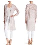 NWT  Sweaters Catherine Malandrino Floral Duster Photo 1