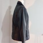 Wilson’s Women's Black Leather Jacket Sz medium Photo 3