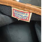 Dooney & Bourke Vintage  Weekender Bag Leather Canvas Tan Preppy Made In USA NEW Photo 8