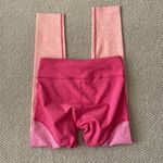 Outdoor Voices Athena Crop Top Bra Springs Leggings Flamingo Pink Set EUC Photo 8