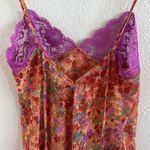 Victoria's Secret Vintage  Floral Lace Semi Sheer Night Gown Slip Dress XS Photo 5