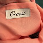 Crossi NWT pink woven straw handbag with handles and removable crossbody strap Pink Photo 7